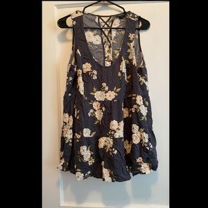Torrid Floral Tank Shirt